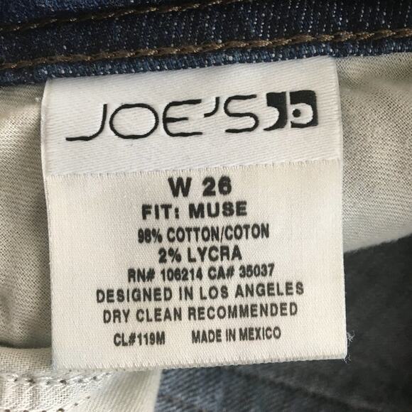 Joe's Women's Dark Wash Boot Cut Jeans Muse Fit 26 - Picture 12 of 12